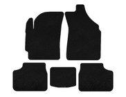 Daewoo Matiz 1998-2008 Dywaniki welurowe Deluxe (Czarny) zdjęcia 1