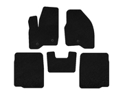 Ford Explorer 2011-2019 Dywaniki welurowe Deluxe (2 rzędy, 2011-2015, czarne) zdjęcia 1