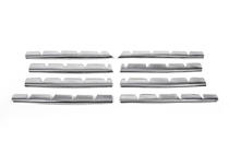 Fiat Doblo I 2005-2010 Nakładki na grill chromowane (8 szt., stal nierdzewna) zdjęcia 2