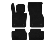 Mini Cooper F55/56/57 2014-2023 Dywaniki welurowe Deluxe (do F55, 5-drzwiowy, czarne) zdjęcia 1