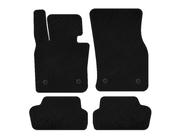 Mini Cooper F55/56/57 2014-2023 Dywaniki welurowe Deluxe (do F56, czarne) zdjęcia 1