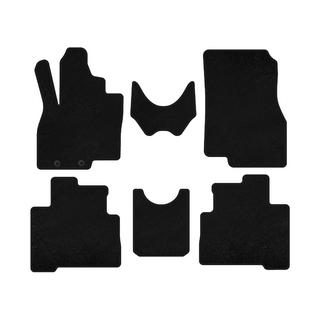 Dywaniki welurowe Deluxe (2 rzędy, 7-osobowy, czarne) Mitsubishi Grandis 2003-2011 zdjęcia 1