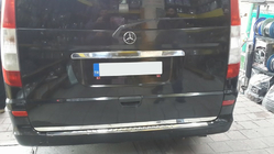 Mercedes Viano 2004-2014 Listwa Pokrywy Bagaznika Stal Nierdzewna zdjęcia 3