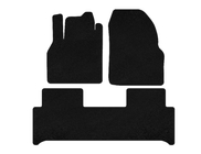 Renault Scenic/Grand 2003-2009 Dywaniki welurowe Deluxe (Czarny) zdjęcia 1