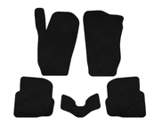 Seat Cordoba 2000-2009 Dywaniki welurowe Deluxe (SD, Czarny) zdjęcia 1