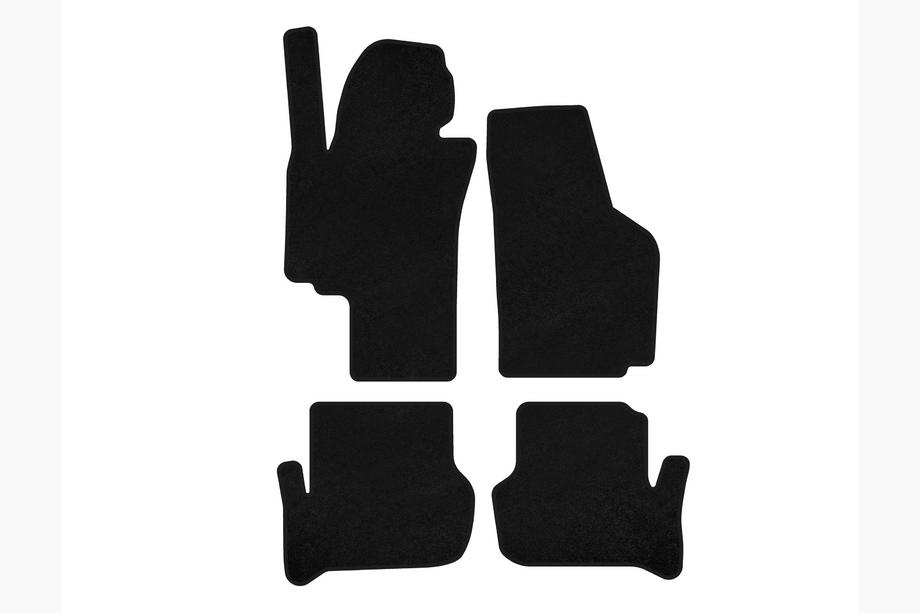 Seat Toledo 2005-2012 Dywaniki welurowe Deluxe (Czarny) Image