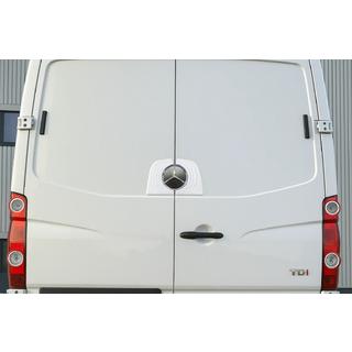 Obwódka tylnego logo (stal nierdzewna) Mercedes Sprinter W906 2006–2018 zdjęcia 1