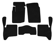 Suzuki Vitara 1998-2006 Dywaniki welurowe Deluxe (3-drzwiowy, Czarny) zdjęcia 1
