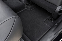Toyota Rav 4 2019–2025 Dywaniki welurowe Deluxe (Czarny) zdjęcia 5