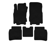 Nissan Note 2004-2012 Dywaniki welurowe Deluxe (Czarny) zdjęcia 1