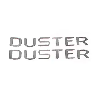 Nakładki na nadkola z listwami (12 szt., czarne ABS) Renault Duster 2018-2024 zdjęcia 3