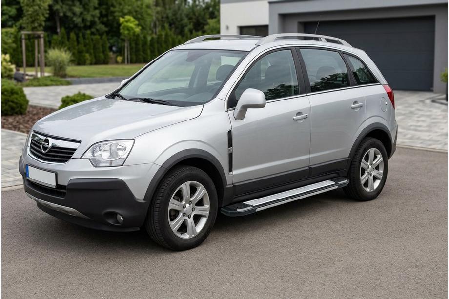 Opel Antara 2006-2017 Progi Boczné Rainbow (2 szt., Aluminium) Image