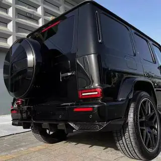 Dyfuzor tylnego zderzaka V2 do G63 AMG, Carbon zdjęcia 4