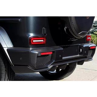 Dyfuzor tylnego zderzaka V2 do G63 AMG, Carbon zdjęcia 3