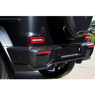 Dyfuzor tylnego zderzaka V2 do G63 AMG, Carbon zdjęcia 3