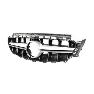 Atrapa przednia w stylu E63 AMG Silver (do Avantgarde/AMG-Line/E43 AMG/E53 AMG 2016-2019) Mercedes E-сlass W213 2016-2023 zdjęcia 2