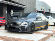 Mercedes C-class W205 2014-2021 Zestaw body kit z tylnym dyfuzorem (design Black Mamba C63GT) zdjęcia 1