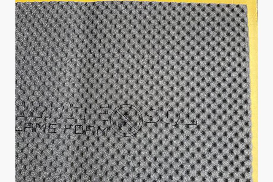 Niepalna mata wygłuszająca SQL NF 15 Non flam Foam 15mm (75x100cm) Zdjęcia 2