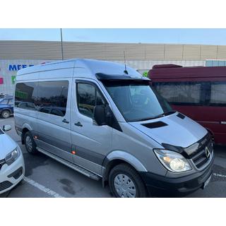 Deflektor przedniej szyby V1 (do lakierowania, na klej) Mercedes Sprinter W906 2006–2018 zdjęcia 3