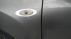 Nissan Qashqai 2010-2014 Obwódka kierunkowskazu (2 szt, stal nierdzewna) zdjęcia 1