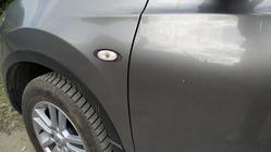 Nissan Qashqai 2010-2014 Obwódka kierunkowskazu (2 szt, stal nierdzewna) zdjęcia 2