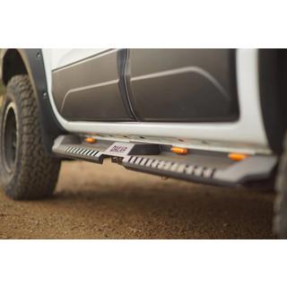 Progi boczne Dakar V2 z LED (2 szt, metal) zdjęcia 1