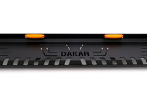 Volkswagen Amarok 2022- Progi boczne Dakar V1 z LED (2 szt, metal) zdjęcia 5