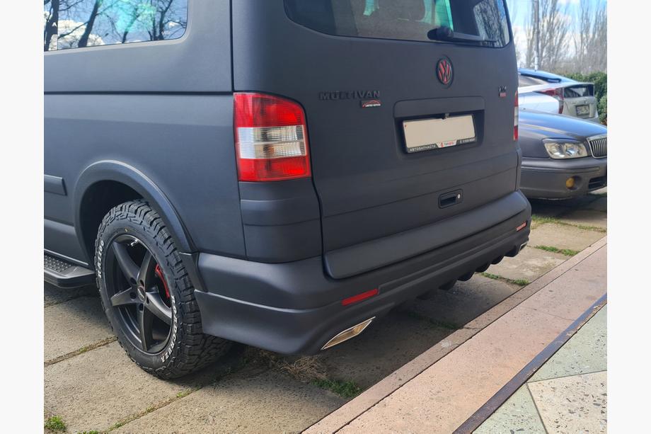 Volkswagen T5 2010-2015 Plastikowa nakladka na bagaznik (do malowania) Zdjęcia 2