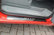 Mercedes Vito W639 2004-2014 Nakładki progowe Carmos (2 szt, stal nierdzewna) zdjęcia 1