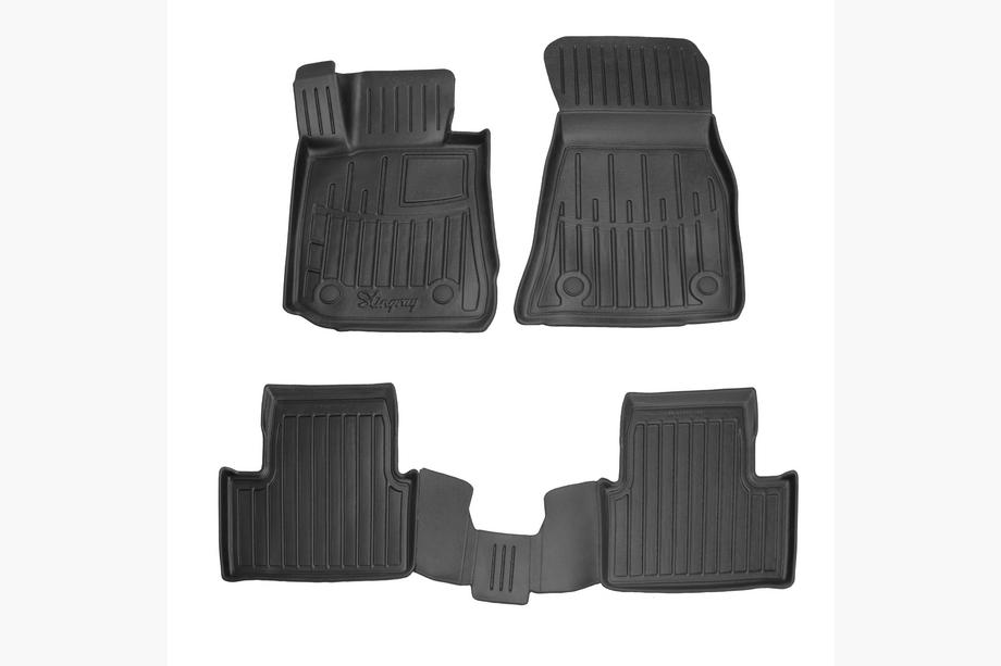 BMW 4 Series G22/23/26 2020- Dywaniki Gumowe Stingray 3D (Do G26, 4 szt) Image