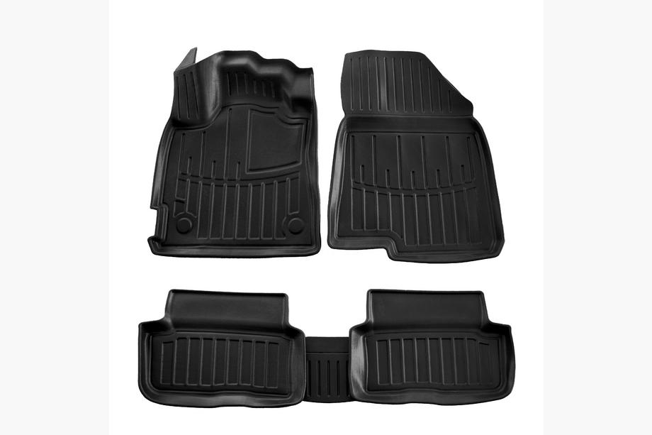 Dacia Sandero 2021- Dywaniki gumowe Stingray 3D Comfort (zestaw 5 szt.) Image