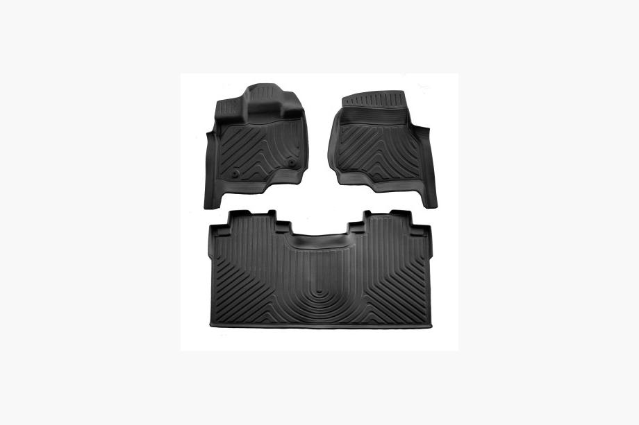 Ford F-150 2014-2021 Dywaniki gumowe Stingray 3D (Crew Cab, 3 szt.) Image
