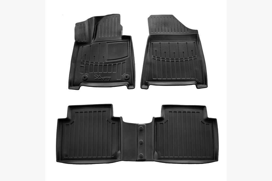 Hyundai Santa Fe 5 2023- Dywaniki gumowe Stingray 3D (4 szt) Image