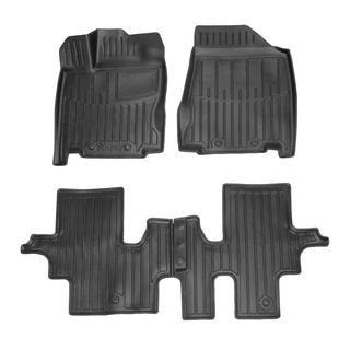 Dywaniki Gumowe Stingray 3D (7 Miejsc, Zestaw 4 szt.) Infiniti QX60 2016-2021