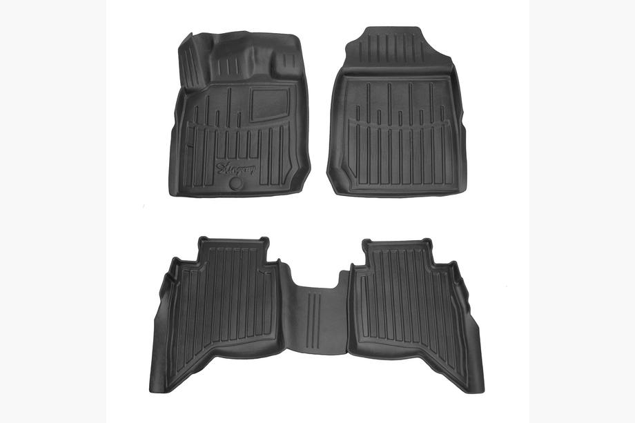 Isuzu D-Max 2019- Dywaniki gumowe Stingray 3D (4 szt) Image