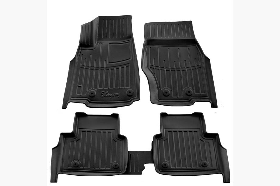 Jeep Grand Cherokee WL 2021- Dywaniki Gumowe Stingray 3D (7 Miejsc, Zestaw 5 szt.) Image