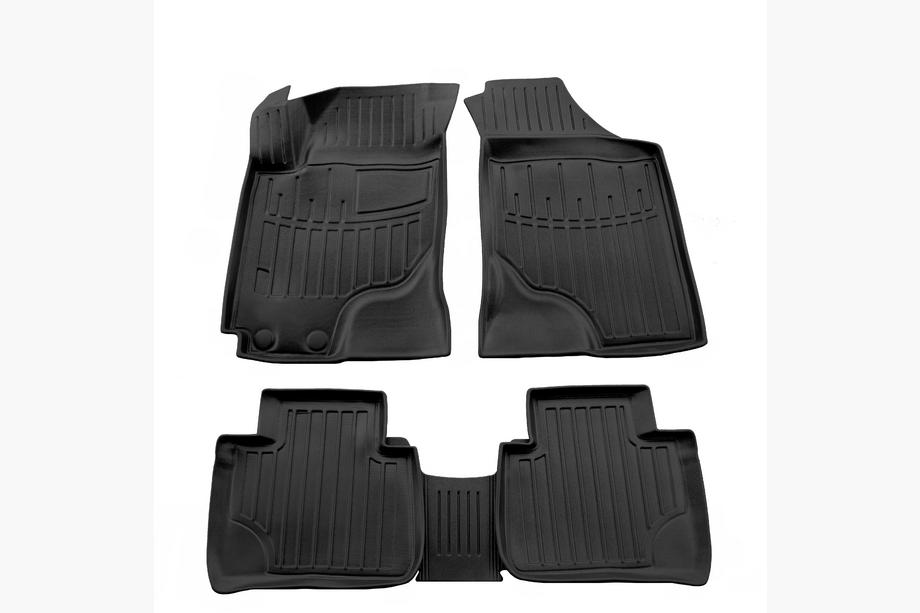 Kia Cerato 1 2004-2009 Dywaniki gumowe Stingray 3D (5 szt.) Image