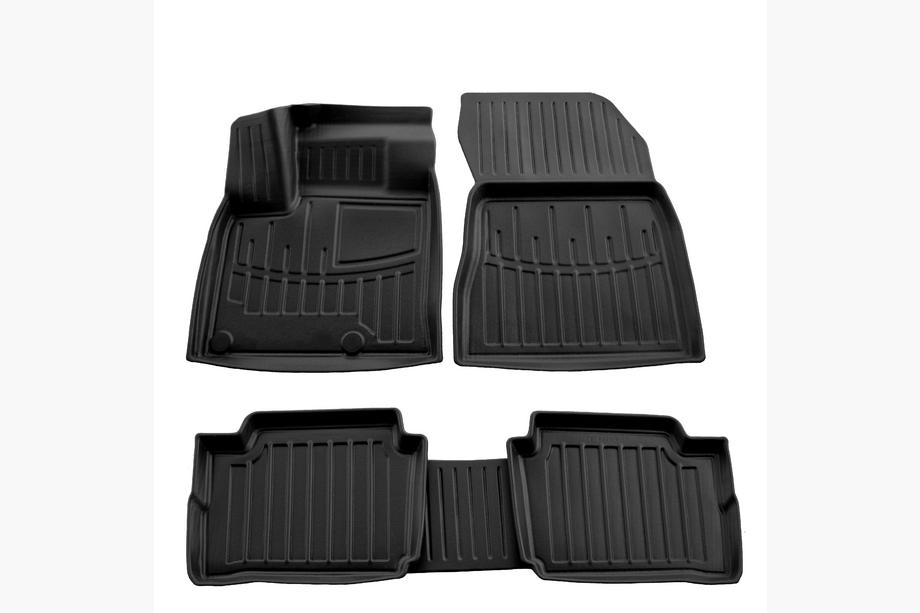 Nissan Qashqai 2021- Dywaniki Gumowe Stingray 3D (Do e-power, 5 szt) Image