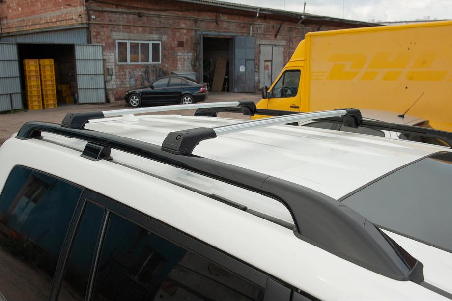 Citroen C-3 Aircross 2017-2024 Bagażnik poprzeczki na standardowe relingi bez zamka Flybar V1 (2 szt.) Image
