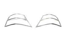 Volkswagen Golf 4 1997-2006 Chromowane Nakladki na Lampy Tylne (2 szt, plastik) zdjęcia 1