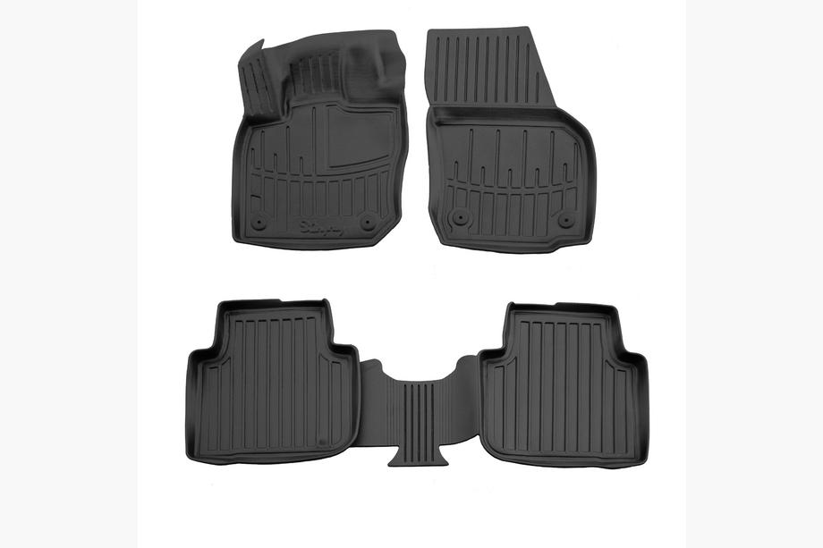 Skoda Kodiaq 2023- Dywaniki gumowe Stingray 3D (4 szt) Image
