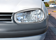 Volkswagen Golf 4 1997-2006 Nakladki na reflektory Okulary V3 (2 szt., plastik) zdjęcia 1