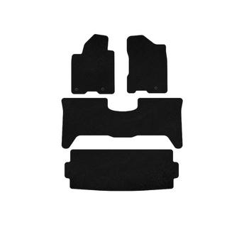 Dywaniki welurowe Premium (3 rzędy, 2003-2008, Czarny) Nissan Armada 2003-2015 zdjęcia 1