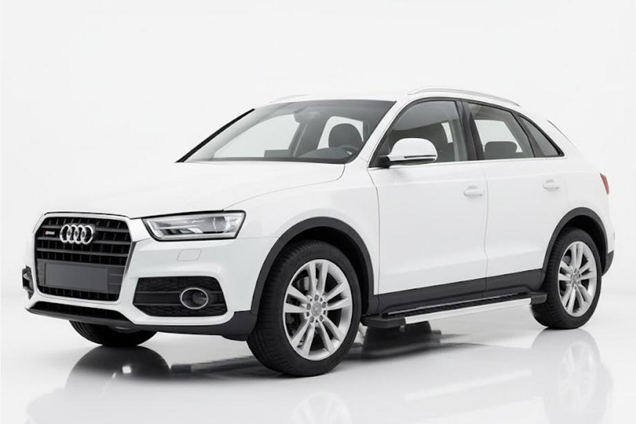 Audi Q3 2011-2019 Progi Boczné RedLine V1 (2 szt., Aluminium) Image