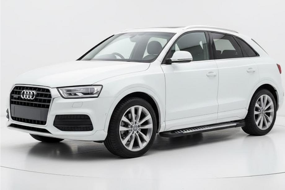 Audi Q3 2011-2019 Progi Boczne Line (2 szt., Aluminium) Image