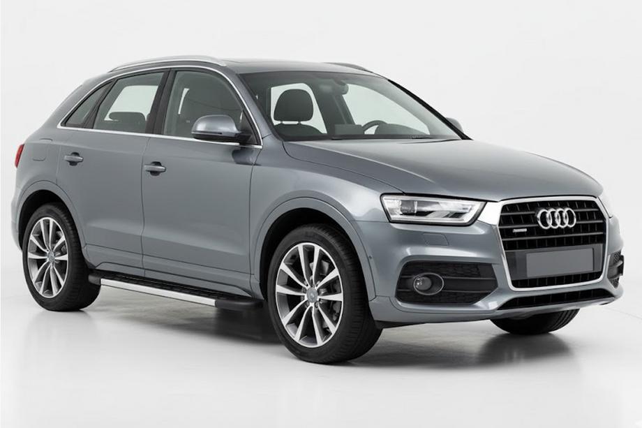 Audi Q3 2011-2019 Progi Boczné Duru (2 szt., Aluminium) Image