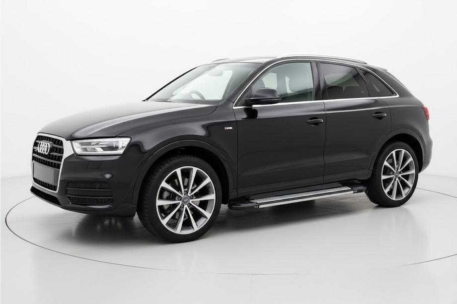 Audi Q3 2011-2019 Progi Boczné Rainbow (2 szt., Aluminium) Image