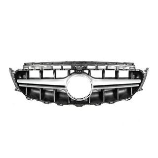 Atrapa przednia w stylu E63 AMG Srebrna (do Avantgarde/AMG-Line/E43/E53 2016-2020) Mercedes E-class coupe C238 2016-2024 zdjęcia 1
