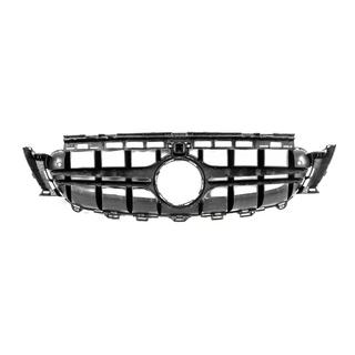 Atrapa przednia w stylu E63 AMG Srebrna (do Avantgarde/AMG-Line/E43/E53 2016-2020) Mercedes E-class coupe C238 2016-2024 zdjęcia 4