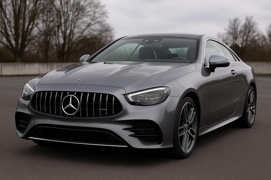 Mercedes E-class coupe C238 2016-2024 Przedni Grill Panamericana GT (do AMG-Line 2020-2023) Bez miejsca na kamerę Image